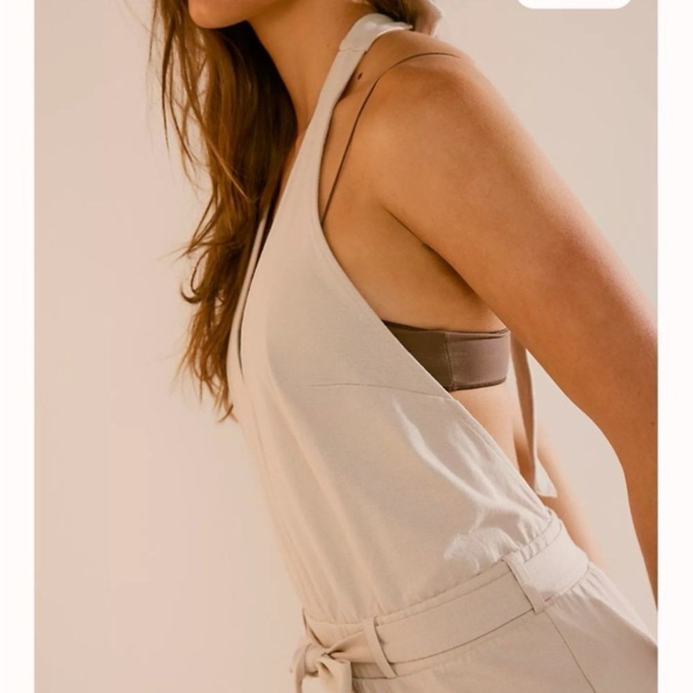 Free People Randi Midi Dress In Pumice Stone. NWOT! Sz M - Picture 2 of 10